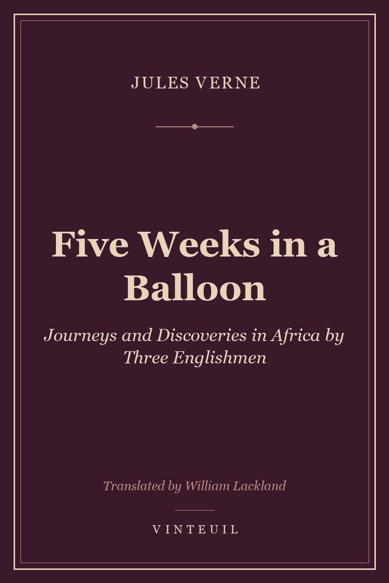 Five Weeks in a Balloon cover