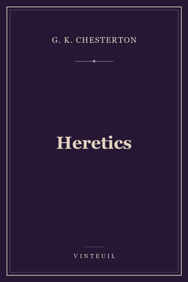 Heretics cover