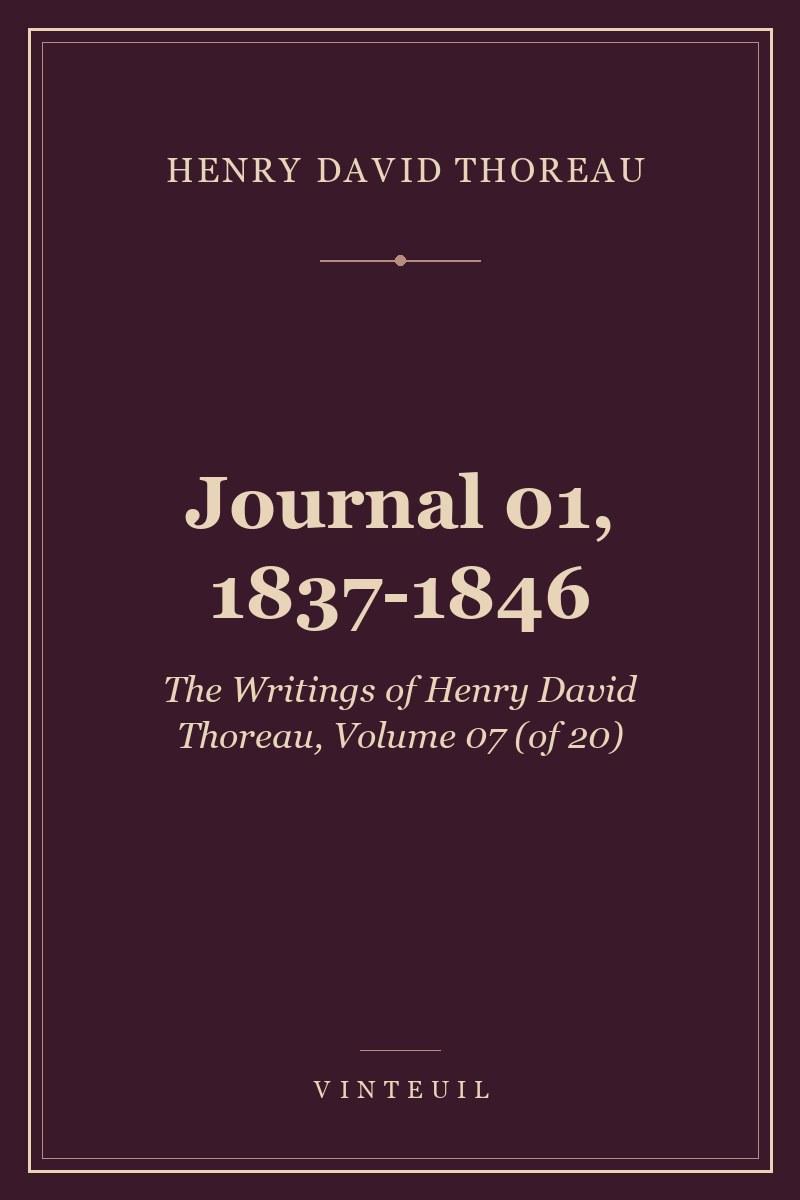 Journal 01, 1837-1846 cover
