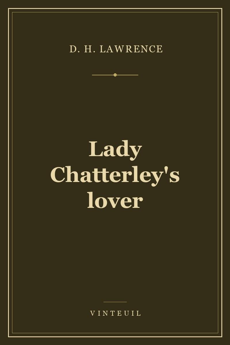 Lady Chatterley's lover