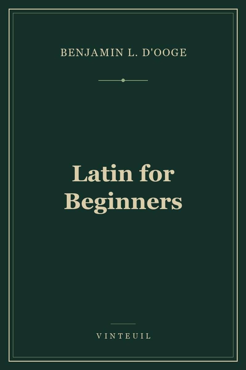 Latin for Beginners