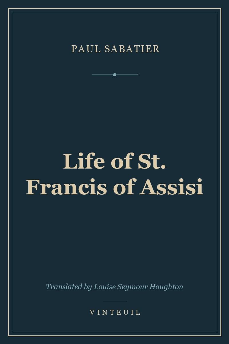 Life of St. Francis of Assisi cover