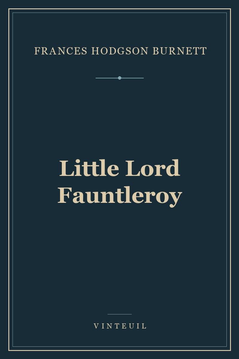 Little Lord Fauntleroy cover