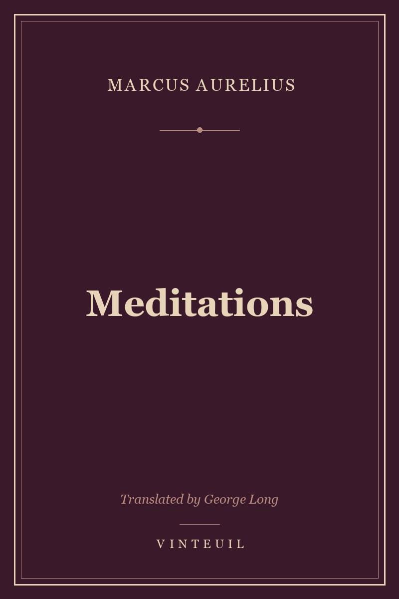 Meditations cover