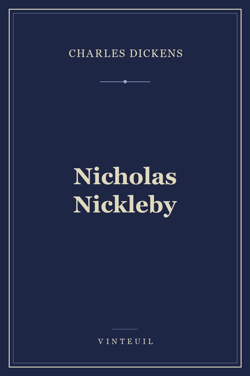 Nicholas Nickleby cover