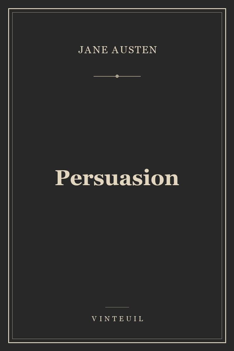 Persuasion cover