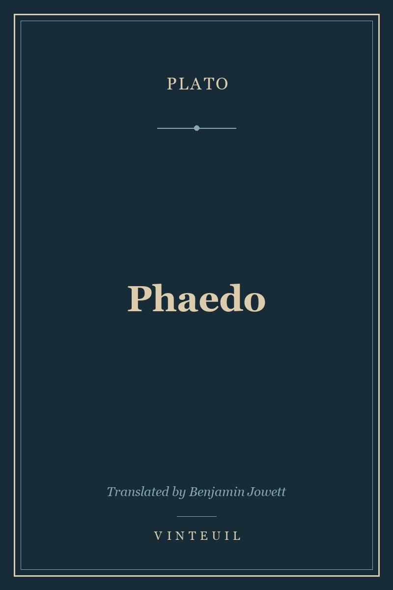 Phaedo cover