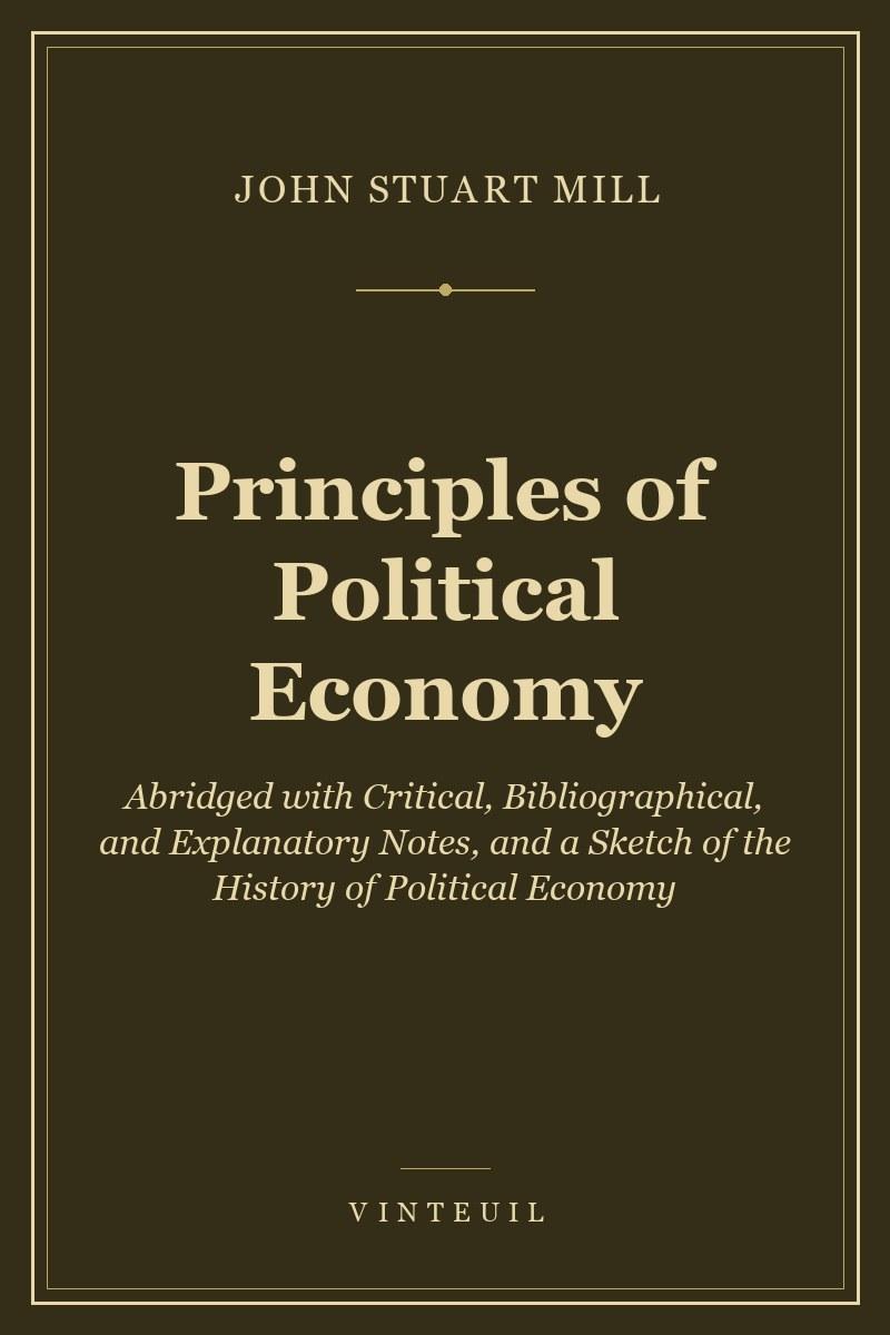 Principles of Political Economy cover