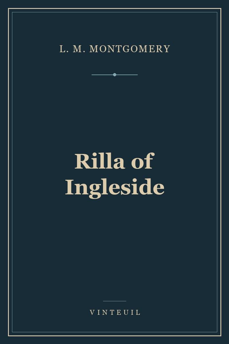 Rilla of Ingleside cover