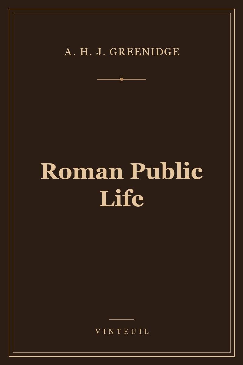 Roman Public Life