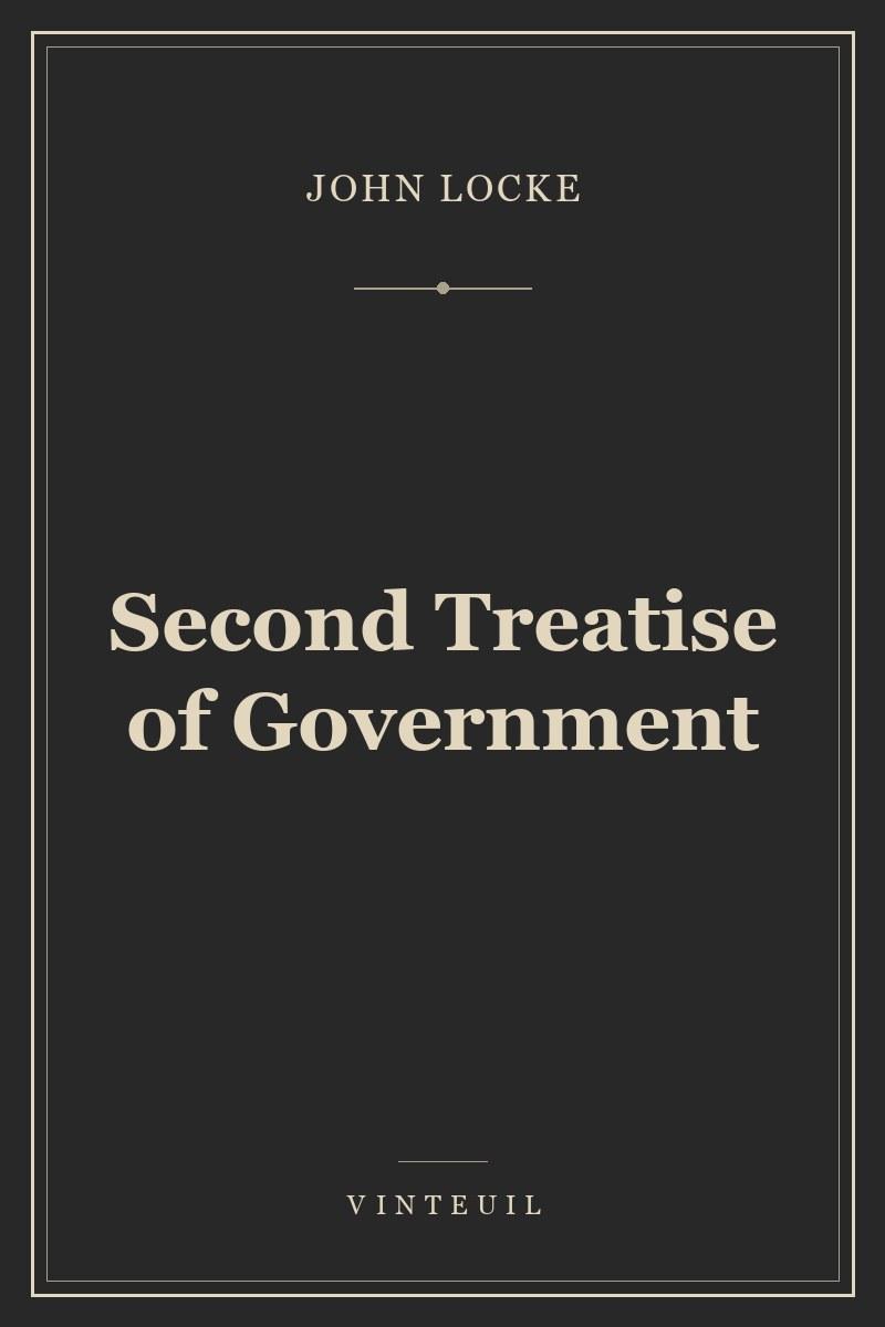 Second Treatise of Government cover