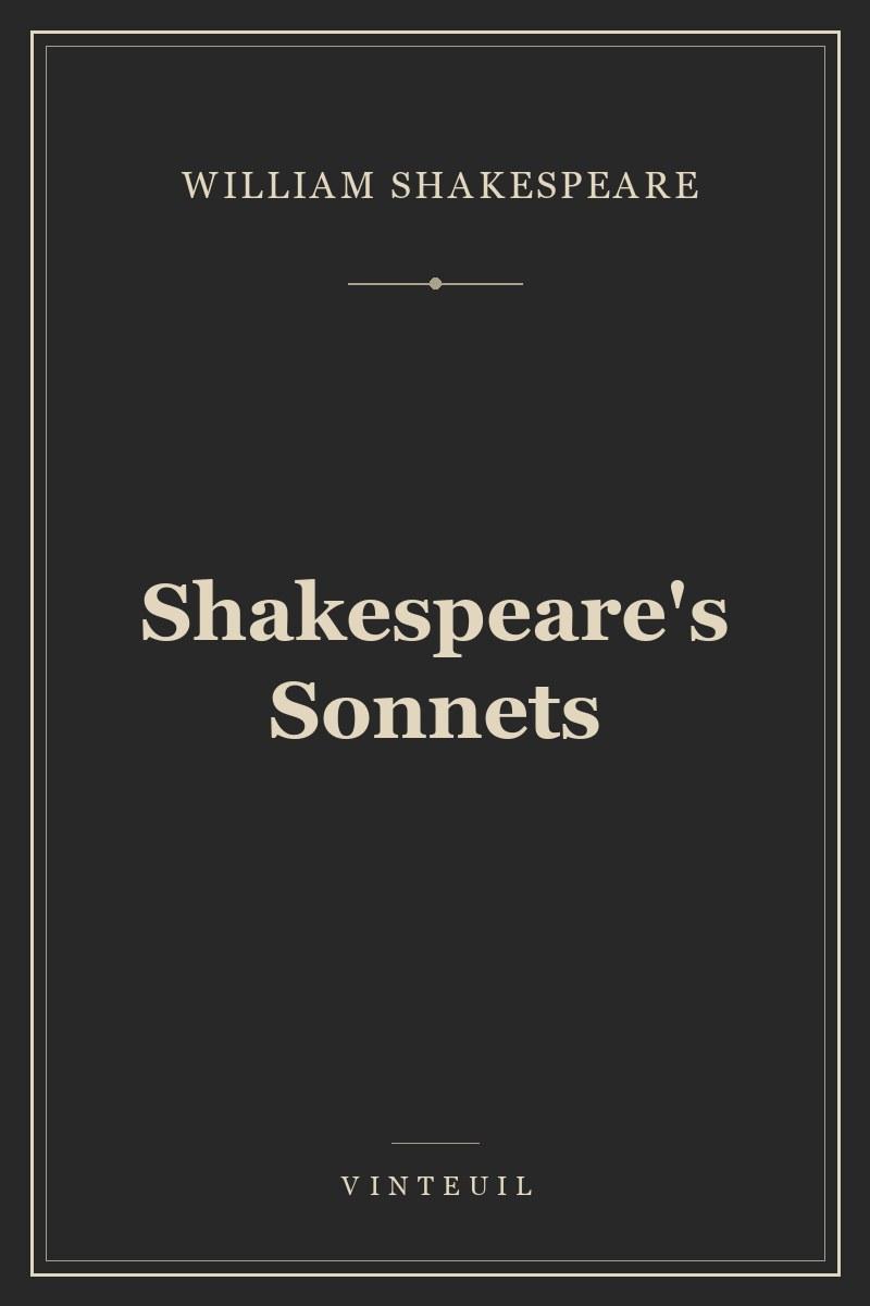 Shakespeare's Sonnets cover