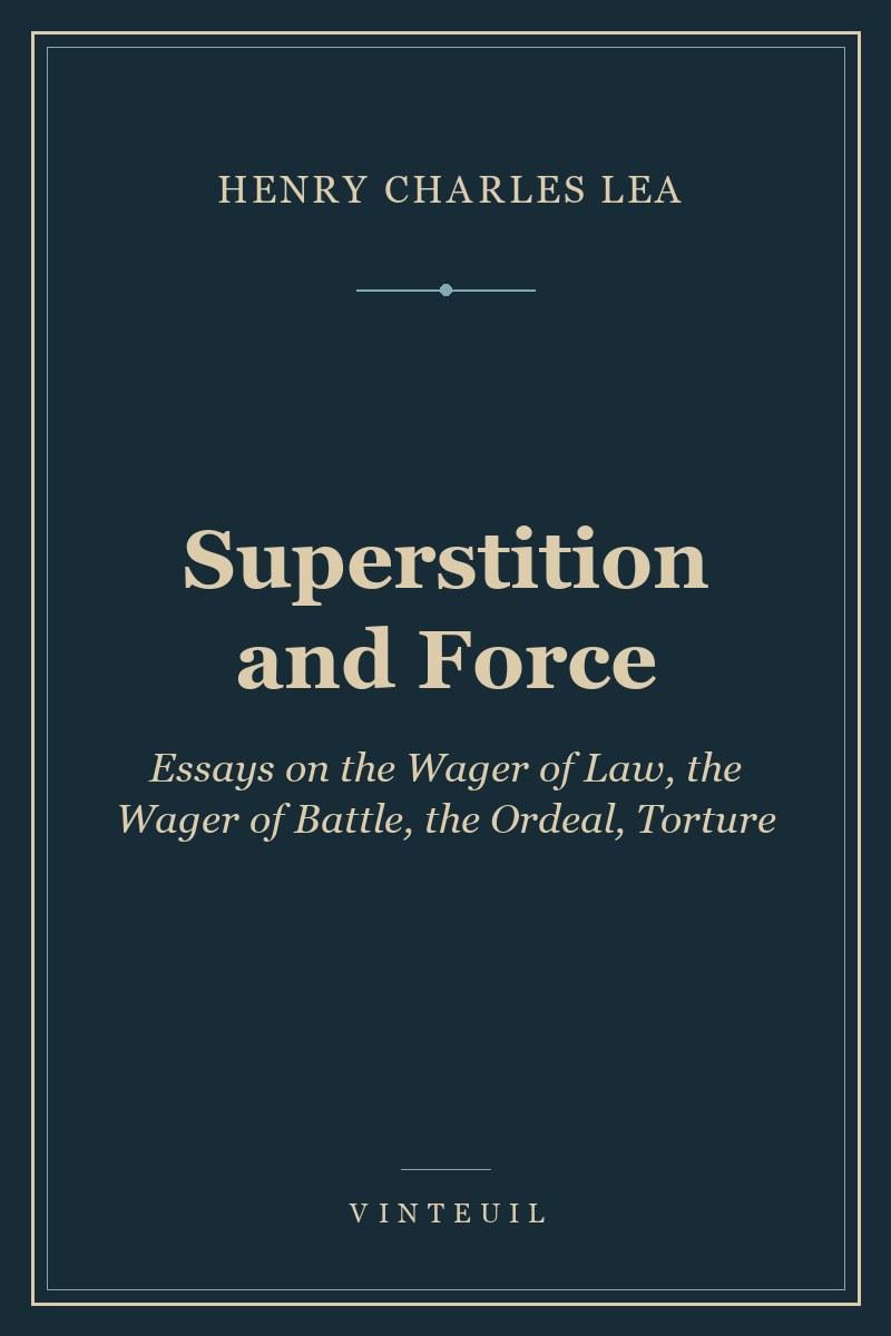 Superstition and Force cover