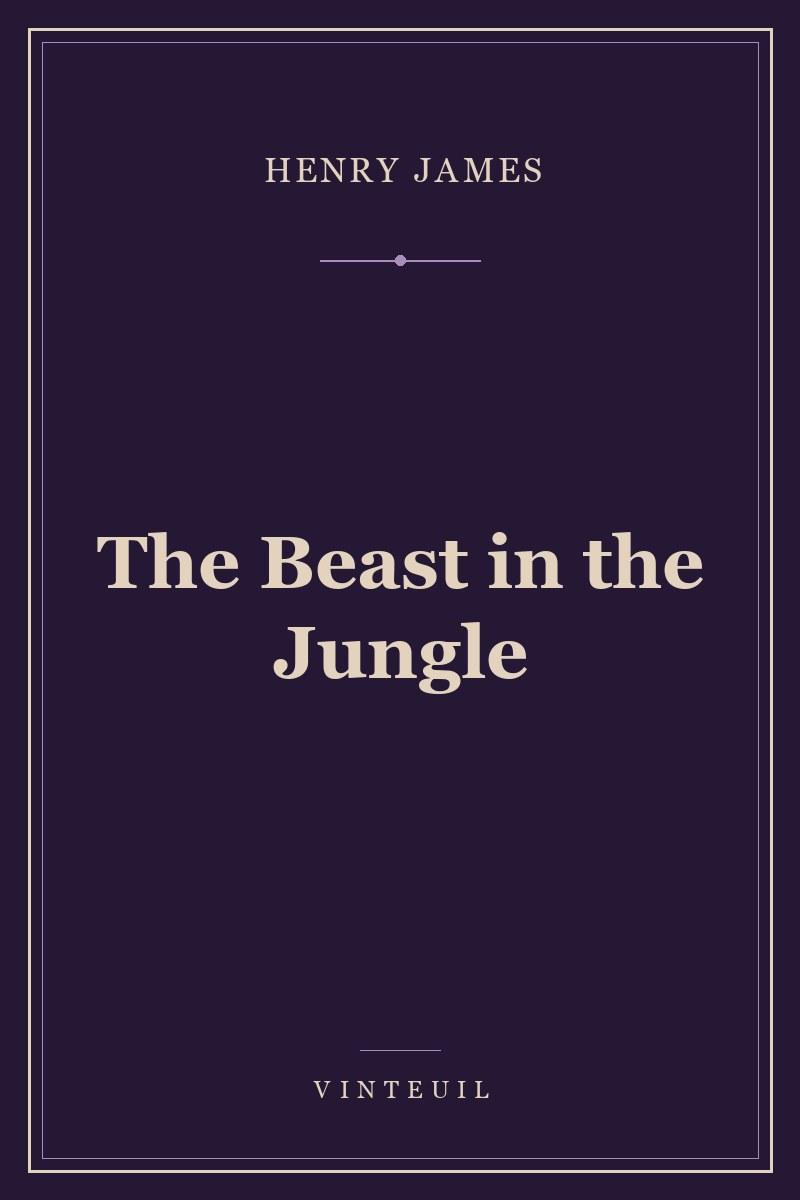 The Beast in the Jungle cover