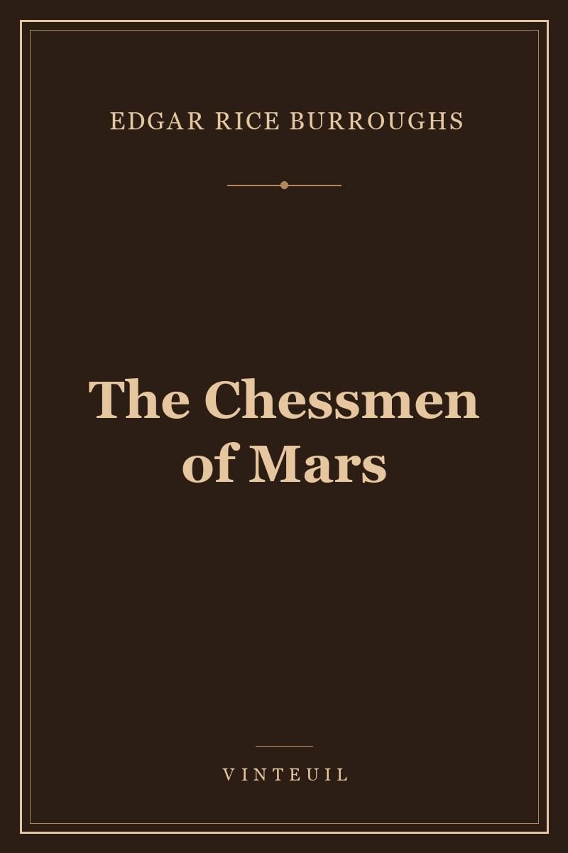 The Chessmen of Mars cover