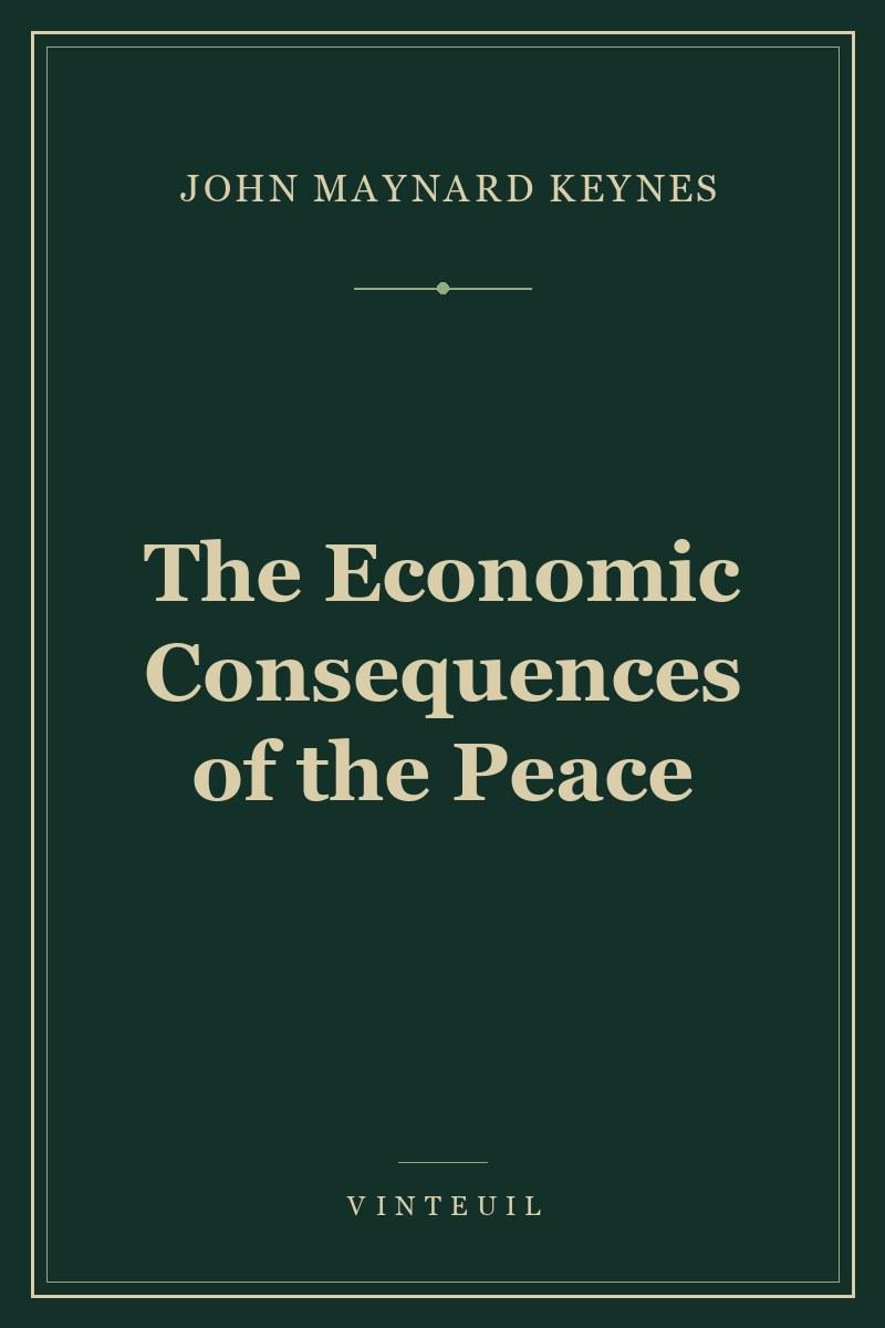 The Economic Consequences of the Peace cover