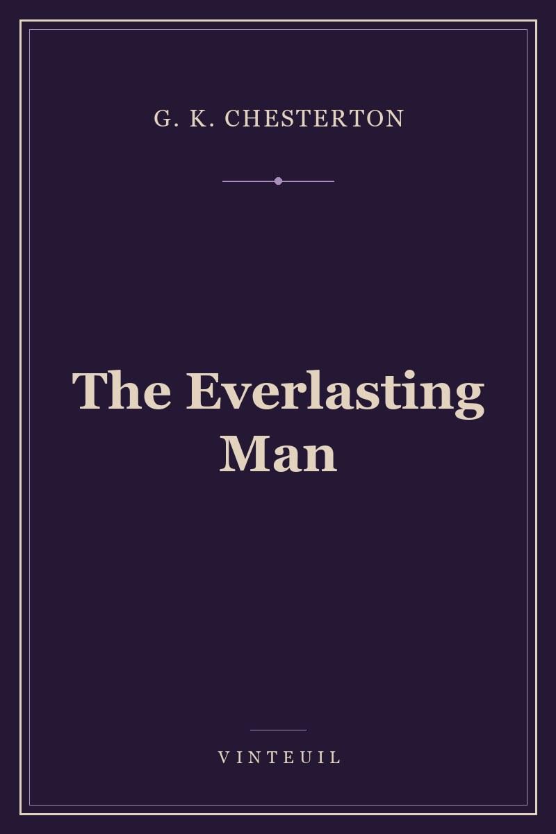 The Everlasting Man cover