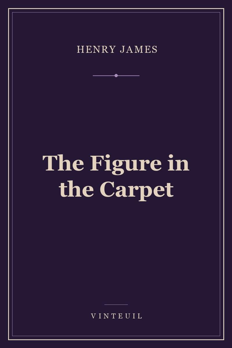 The Figure in the Carpet cover