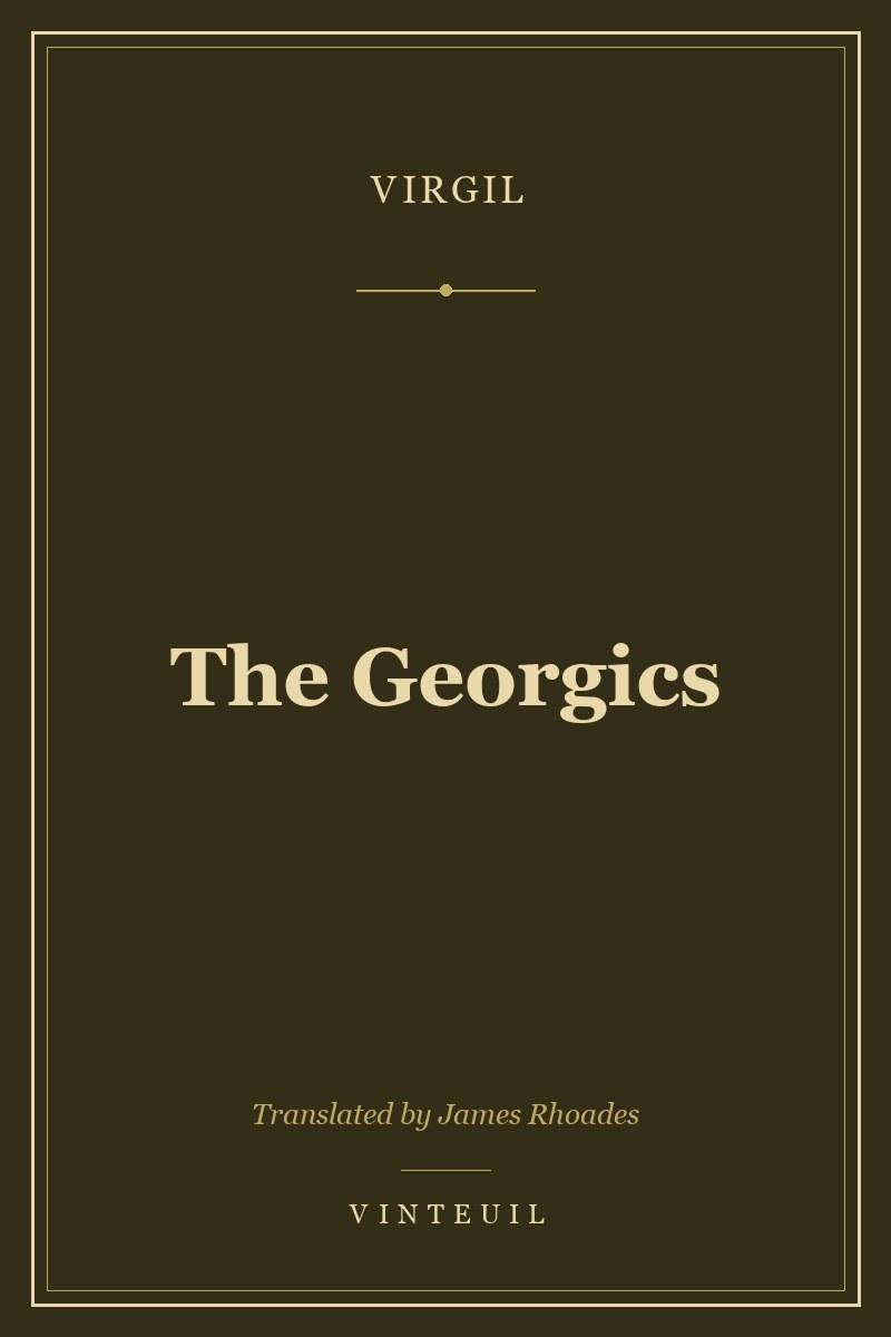 The Georgics cover