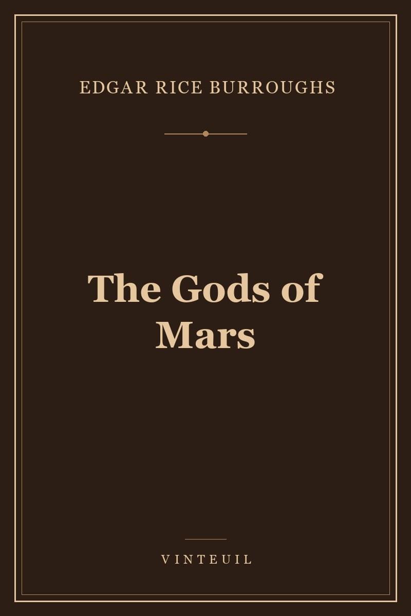 The Gods of Mars cover