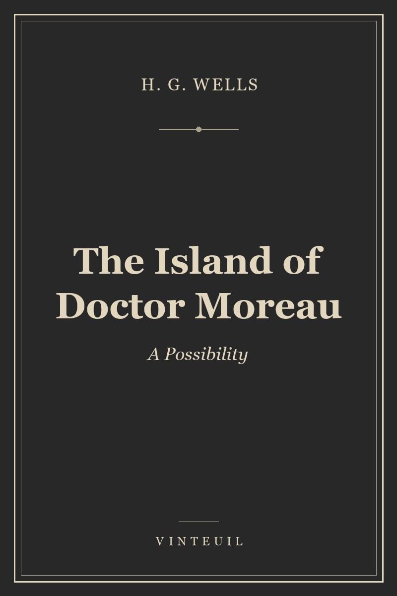 The Island of Doctor Moreau cover
