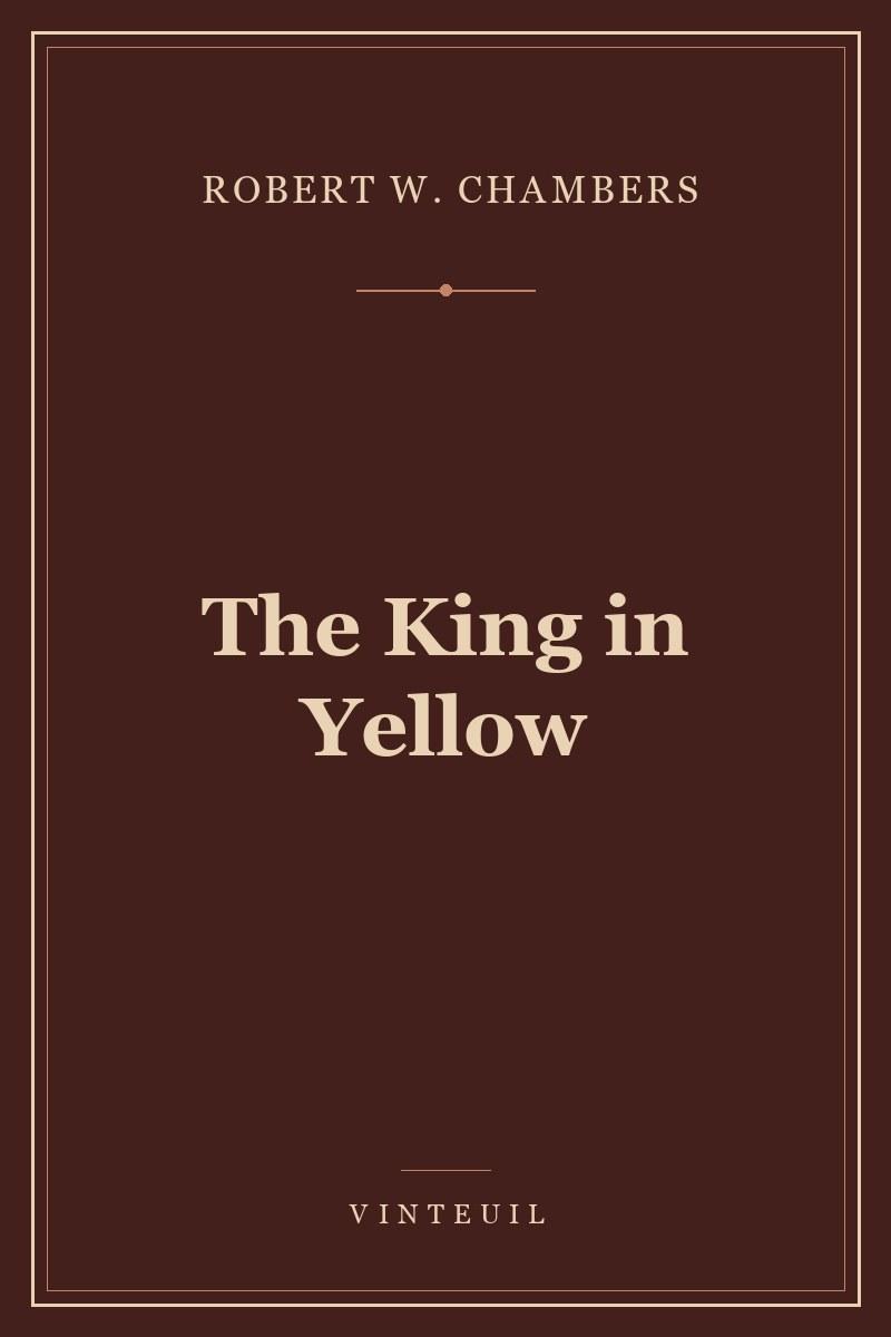 The King in Yellow cover