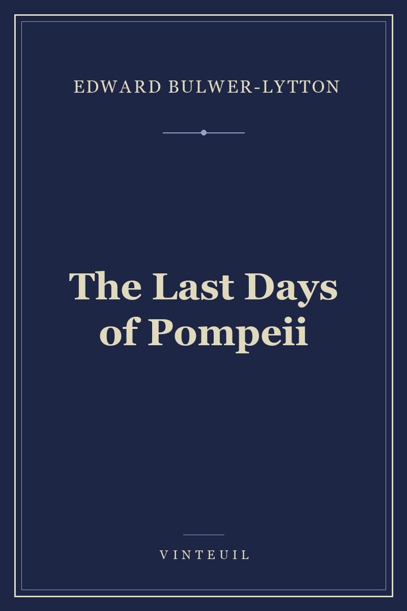 The Last Days of Pompeii cover