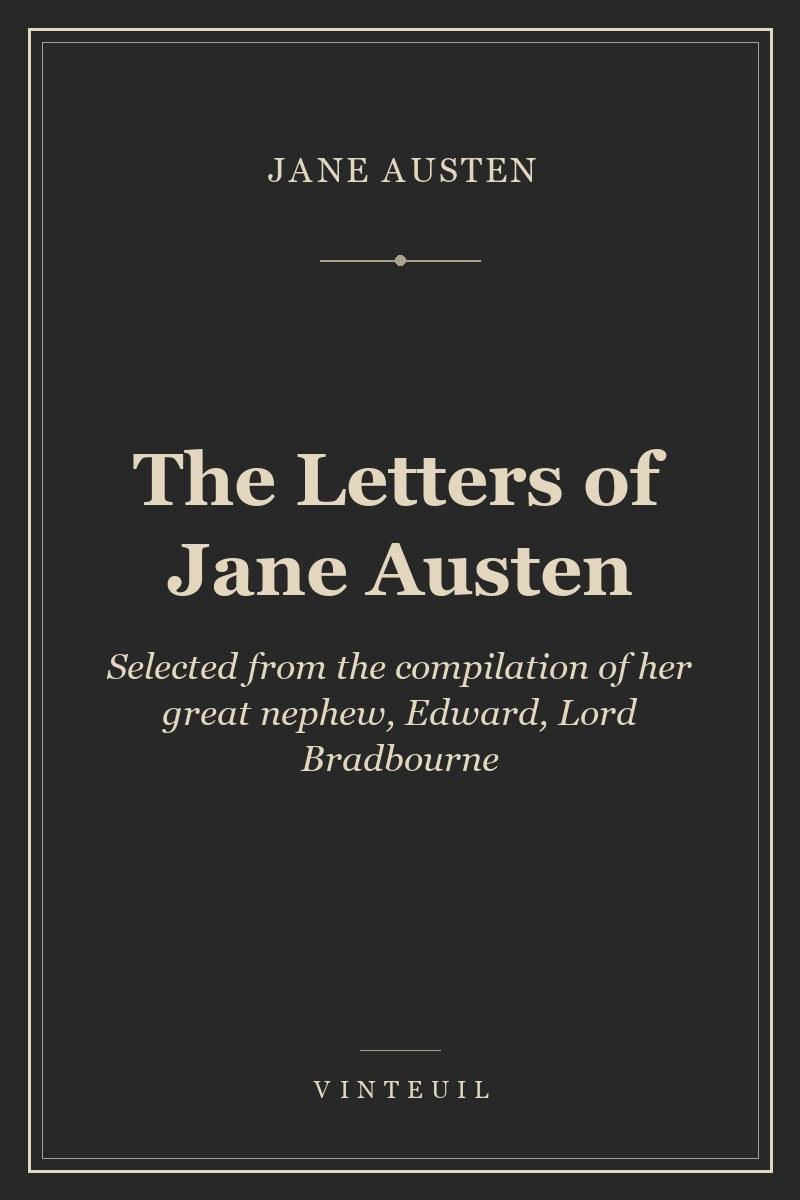 The Letters of Jane Austen cover