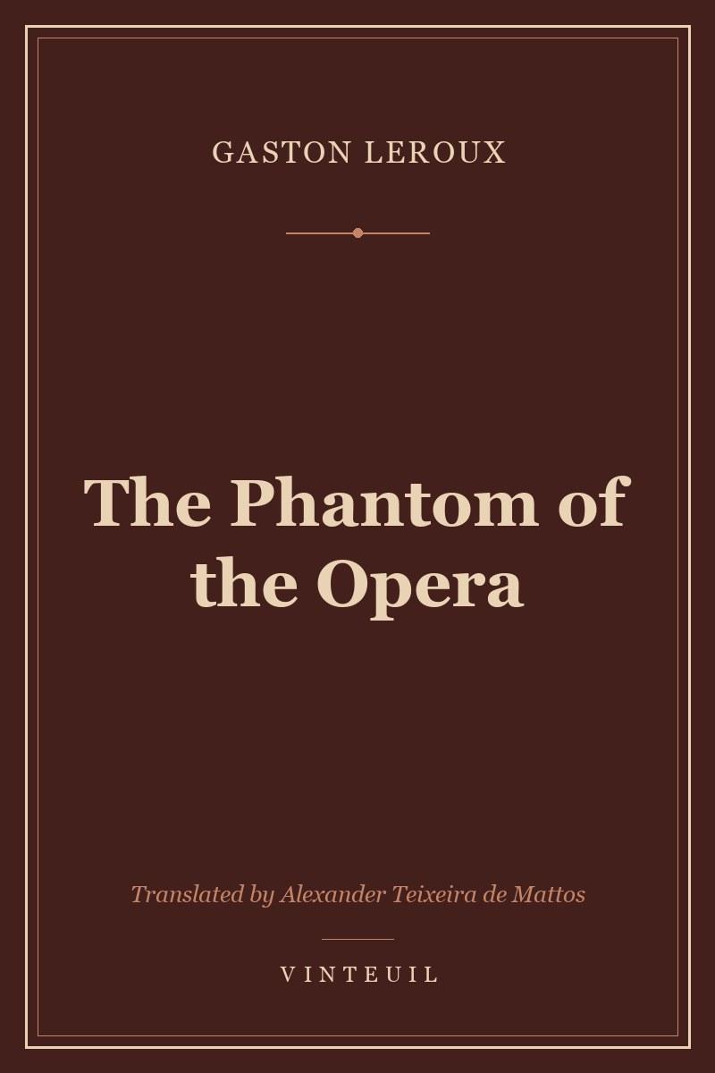 The Phantom of the Opera cover