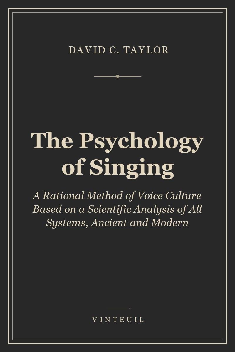 The Psychology of Singing