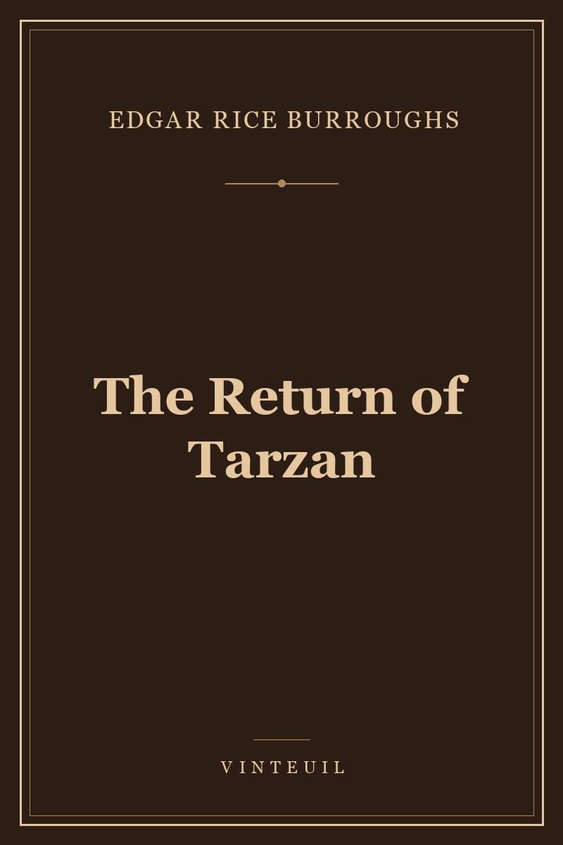 The Return of Tarzan cover