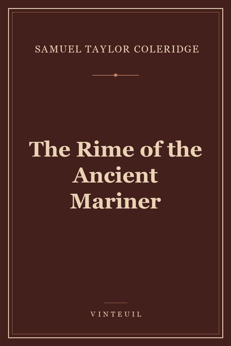 The Rime of the Ancient Mariner cover