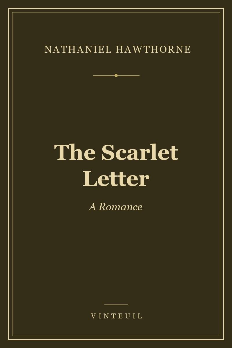 The Scarlet Letter cover