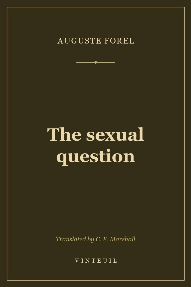 The sexual question