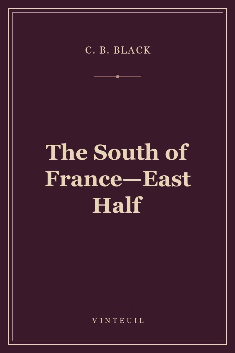 The South of France—East Half