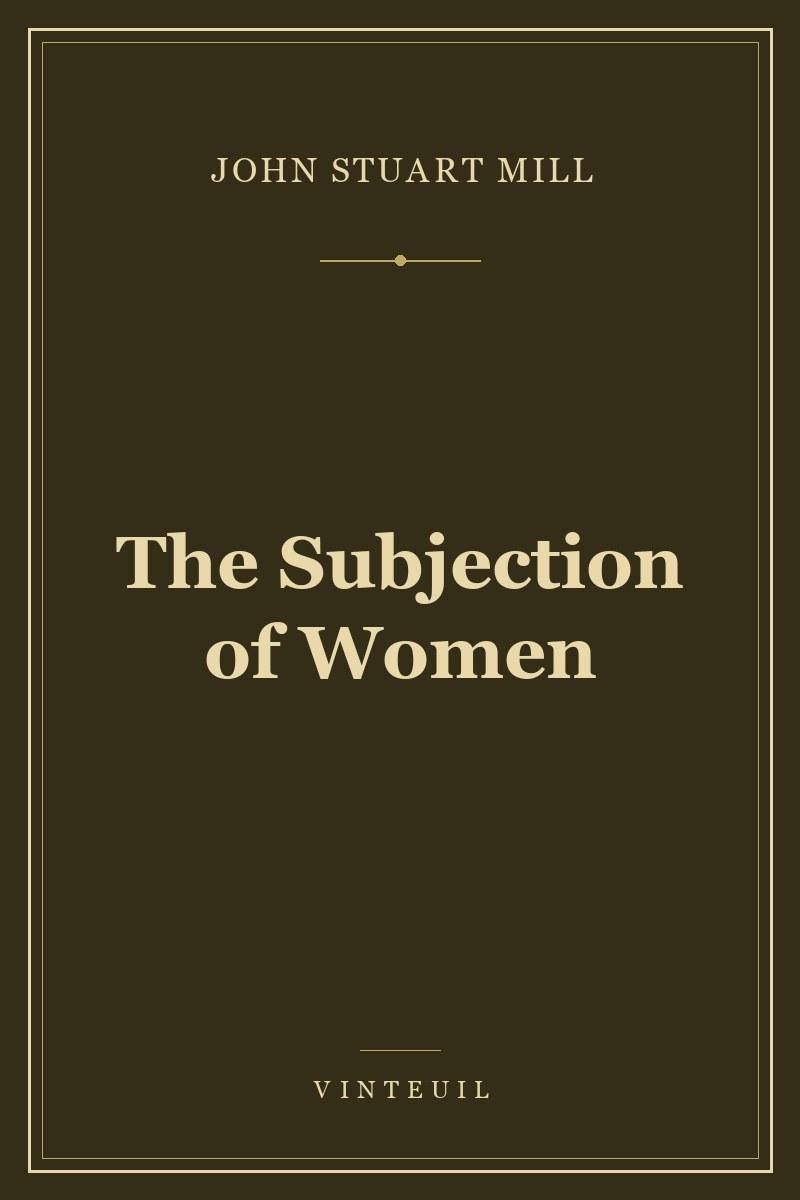The Subjection of Women cover