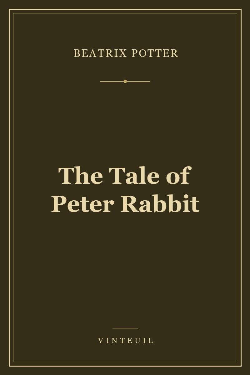 The Tale of Peter Rabbit cover