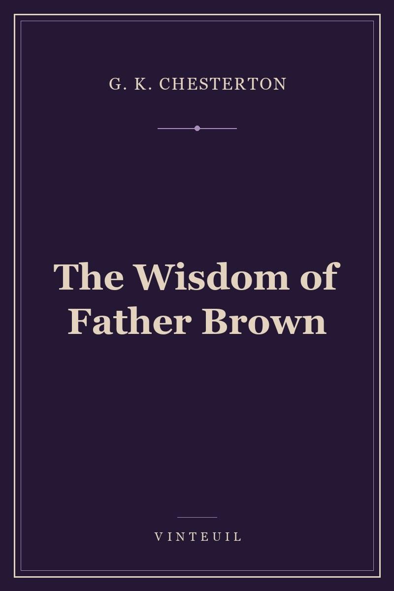 The Wisdom of Father Brown cover