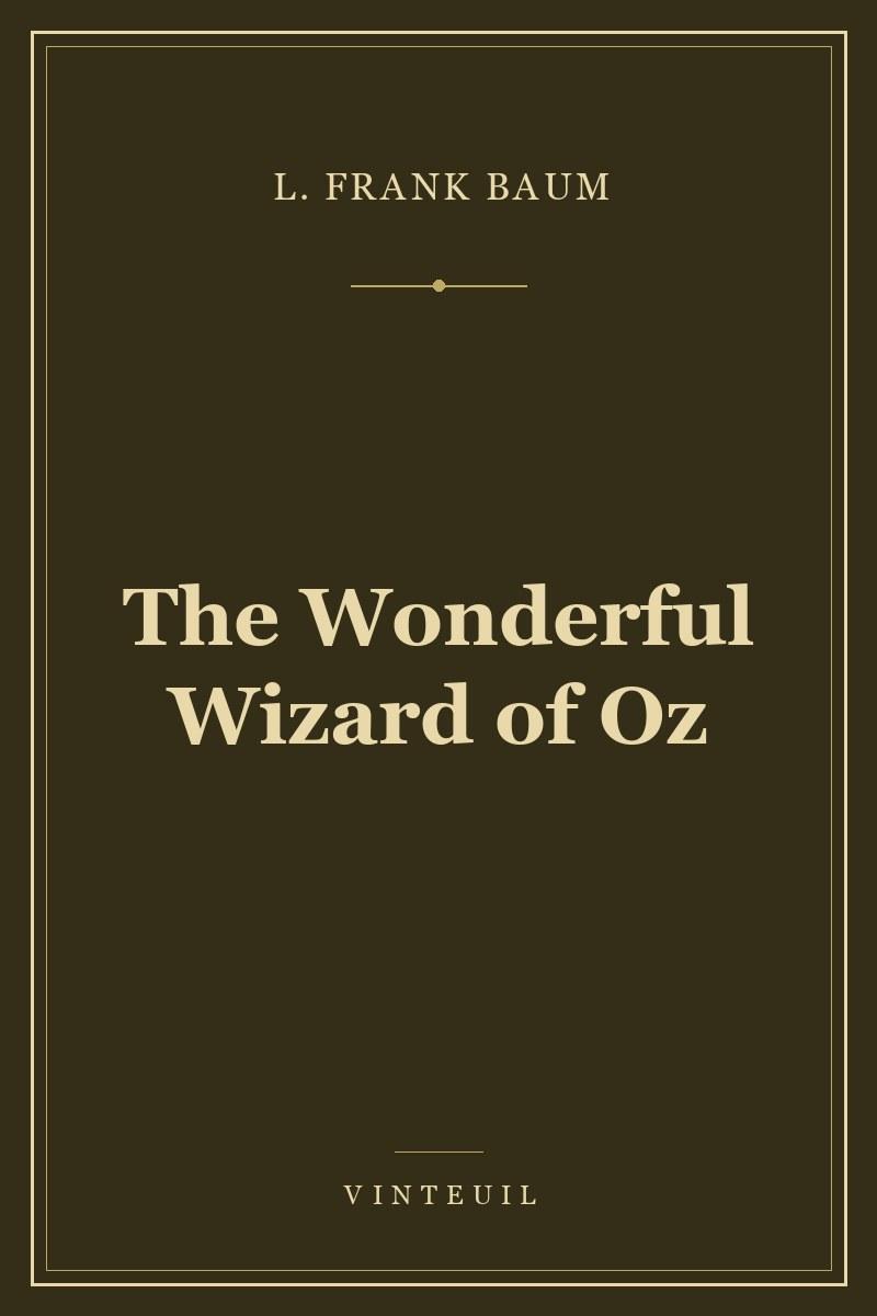 The Wonderful Wizard of Oz cover