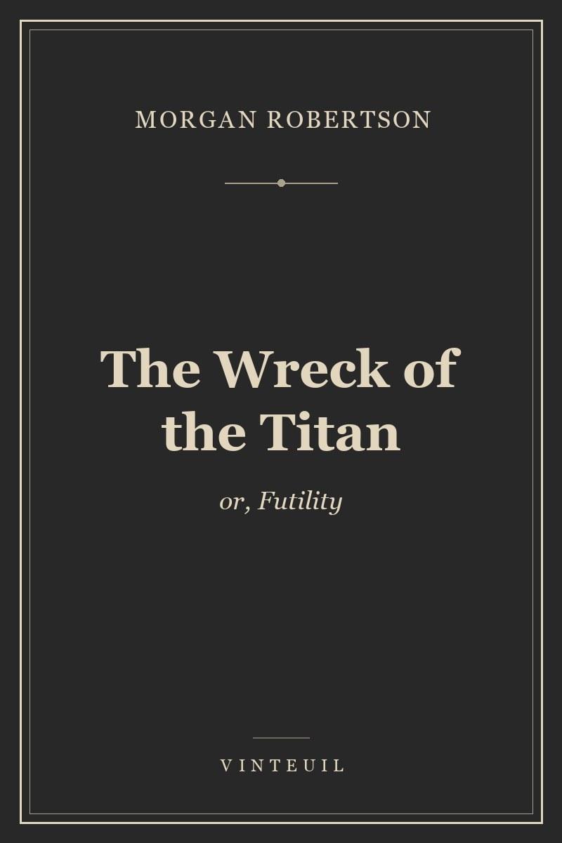 The Wreck of the Titan cover