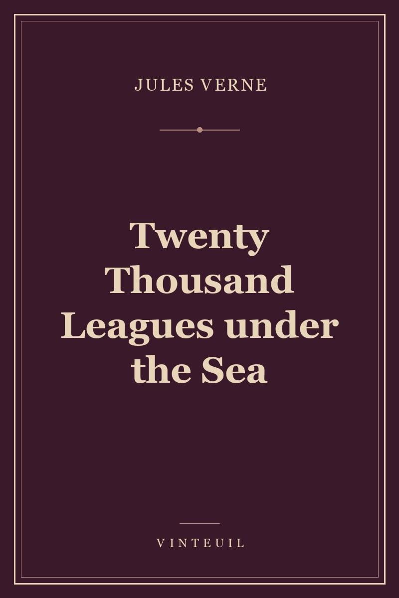 Twenty Thousand Leagues under the Sea cover