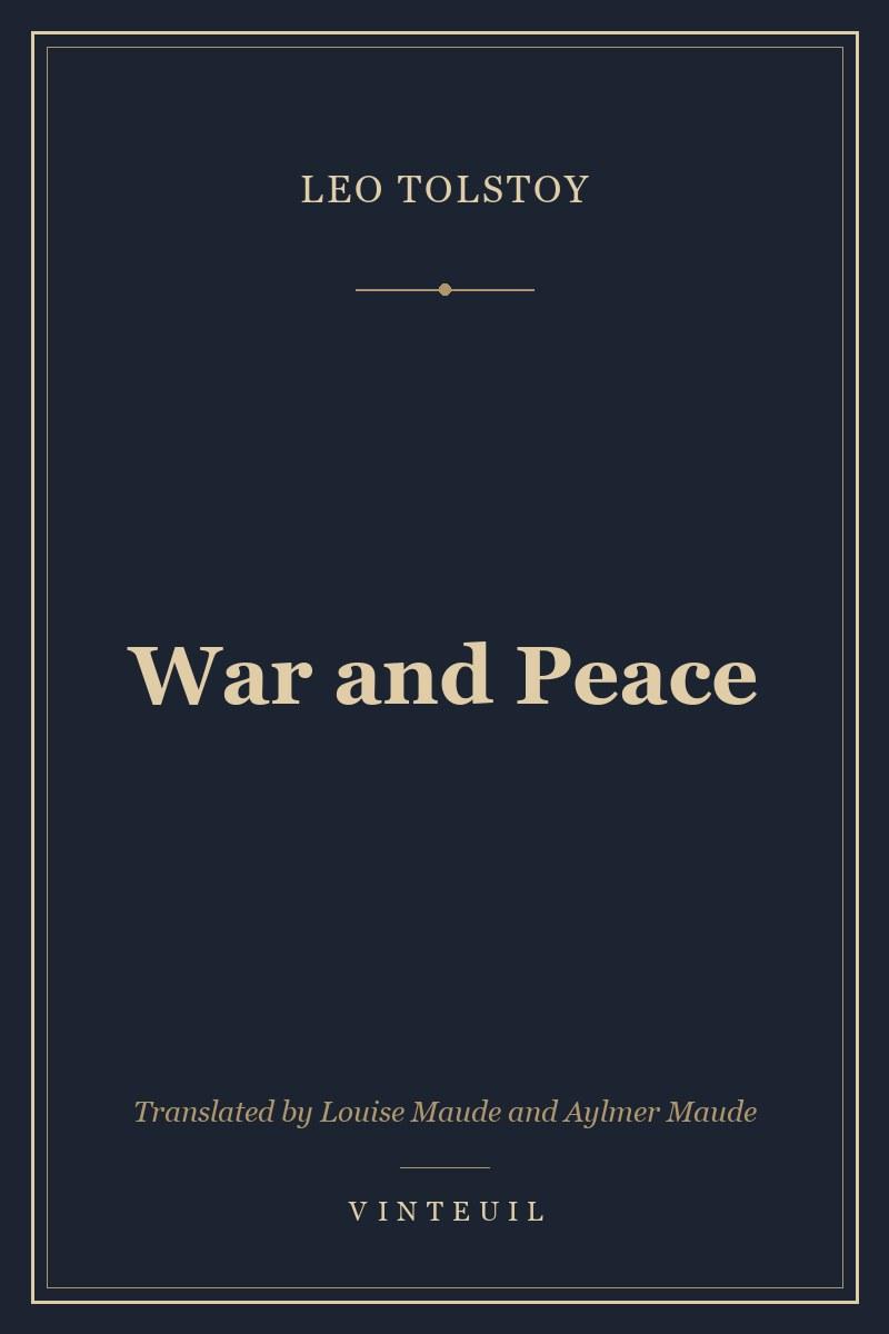 War and Peace cover