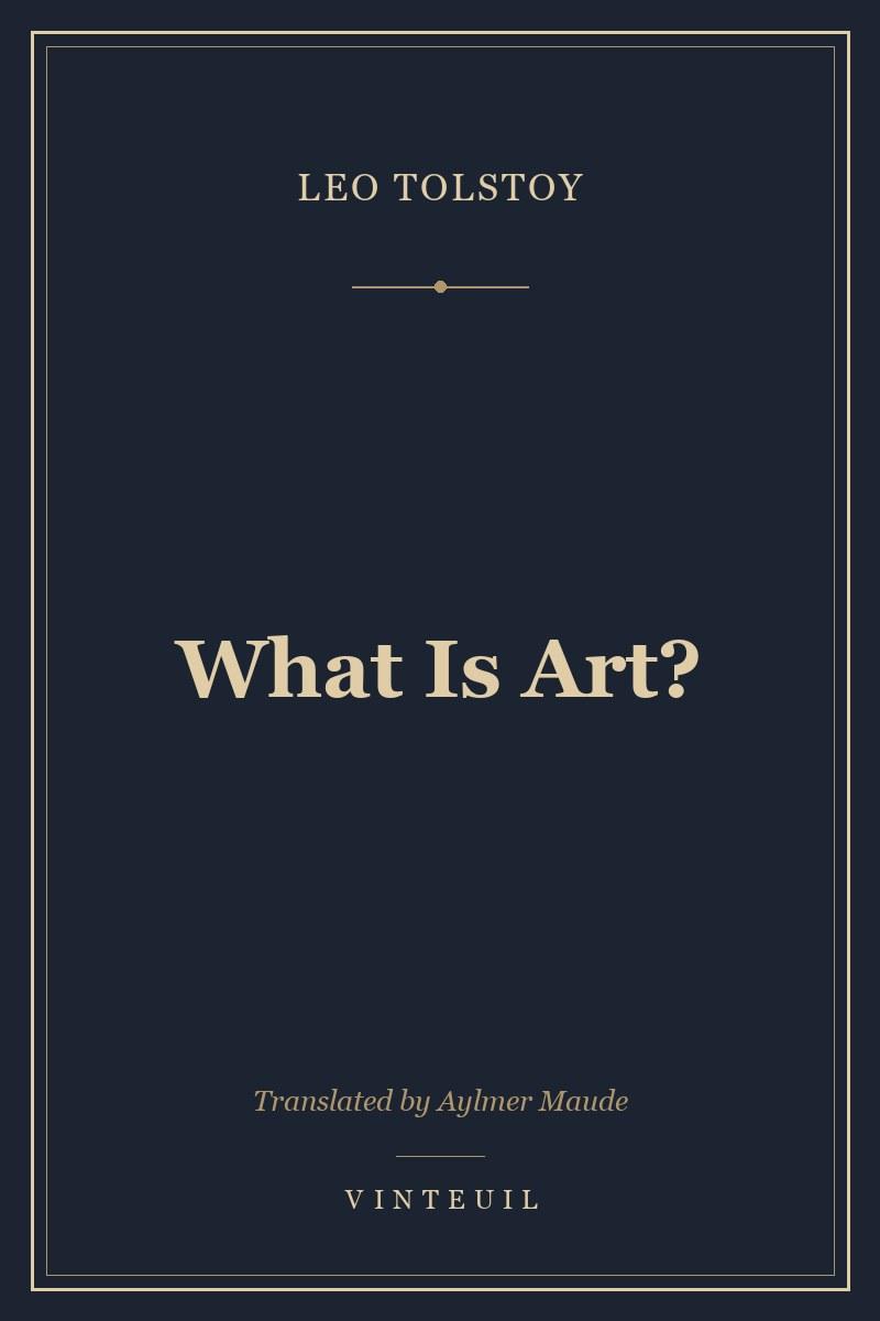 What Is Art? cover