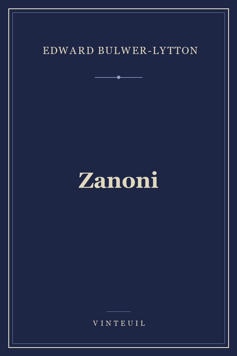 Zanoni cover